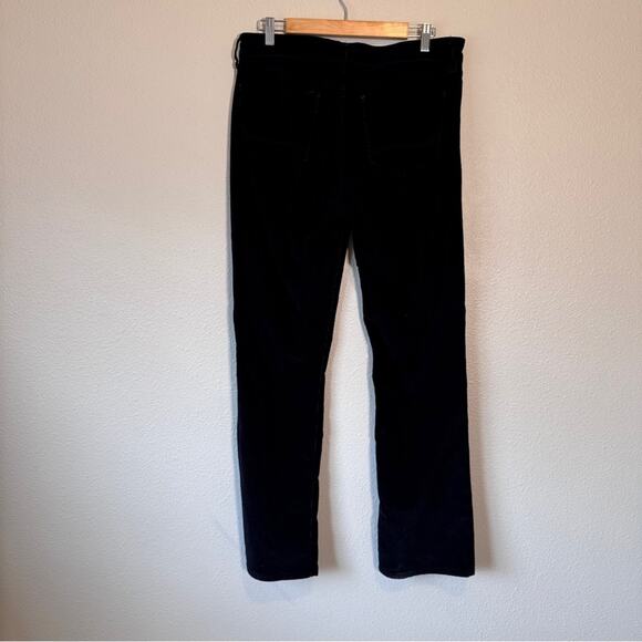 NYDJ Black Corduroy Bootcut Jeans Pants Womens 12 Classic Fall Casual - Picture 10 of 13